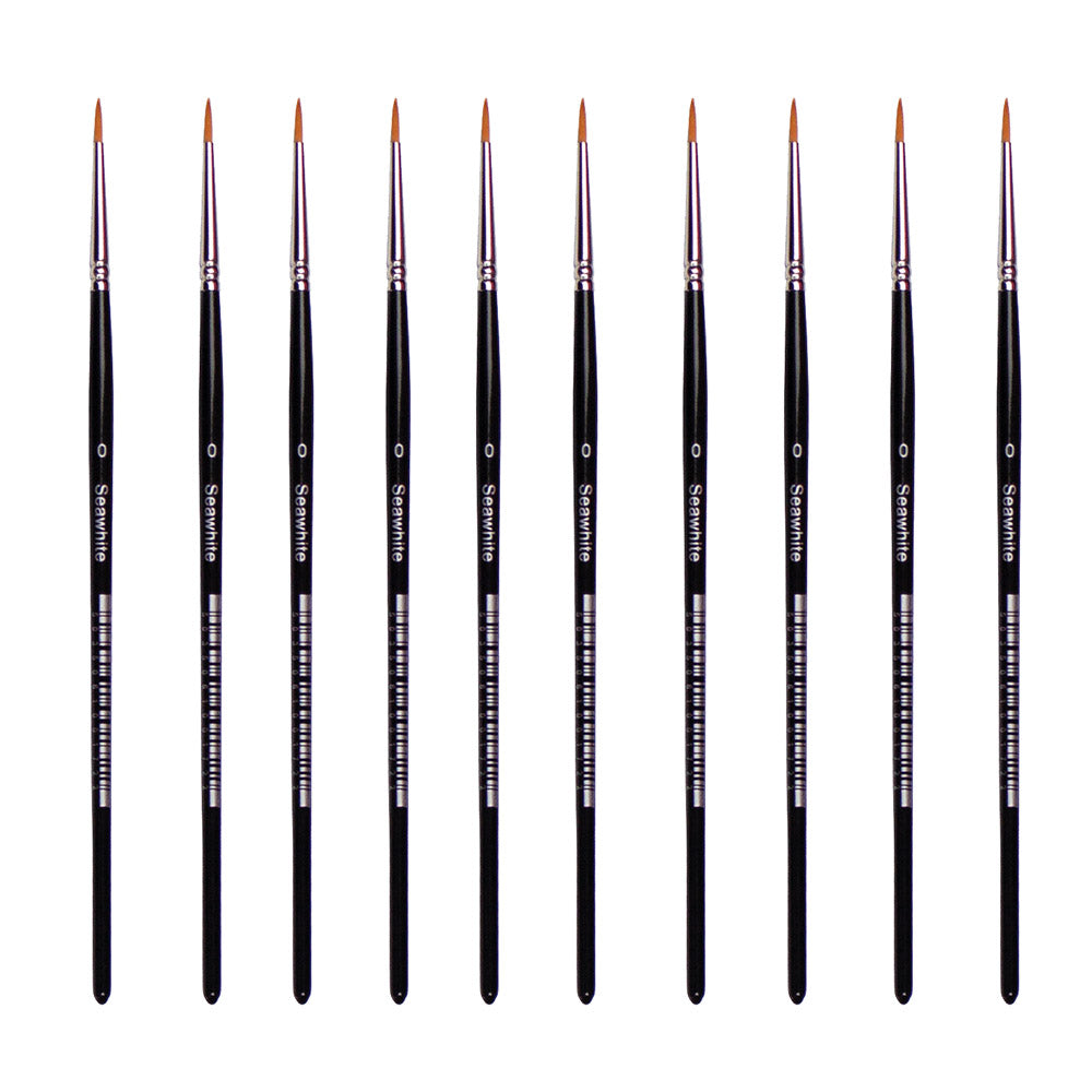 Golden Synthetic Brush, Pointed