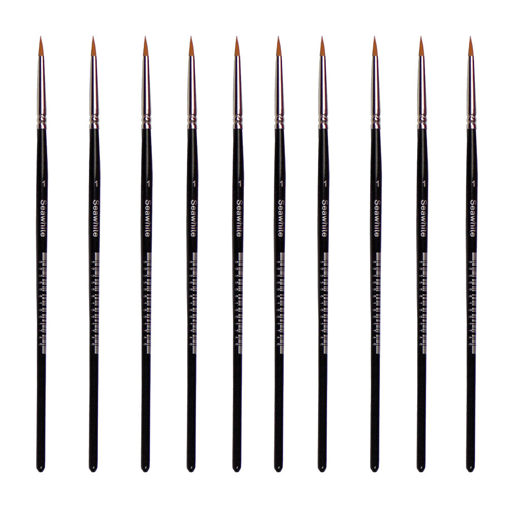 Golden Synthetic Brush, Pointed