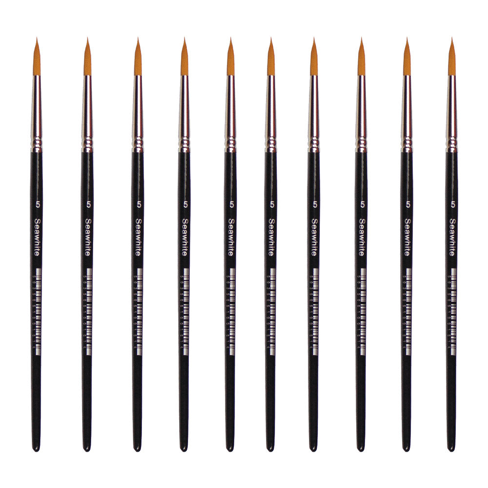 Golden Synthetic Brush, Pointed