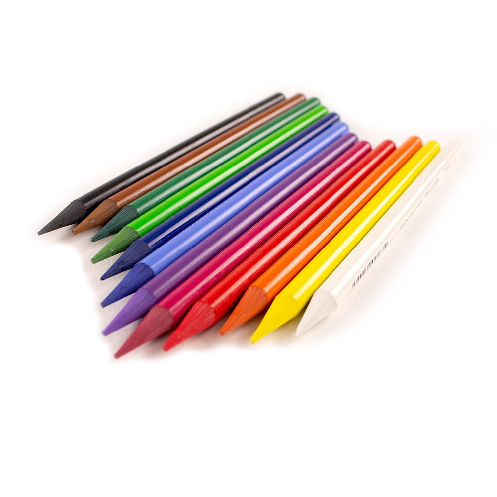 Progresso Solid Coloured Pencil Set