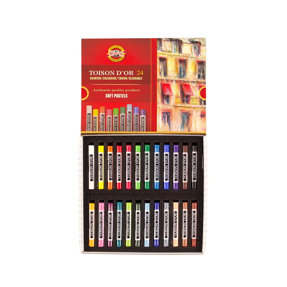 Toison D'Or Chalk Pastels, Mixed Colours