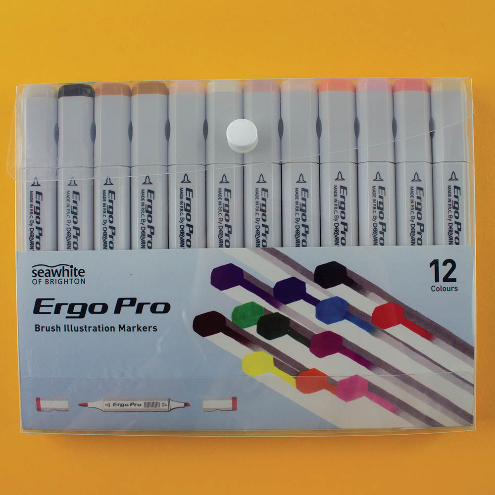 Ergo Pro Illustration Marker, Colour Tone Packs