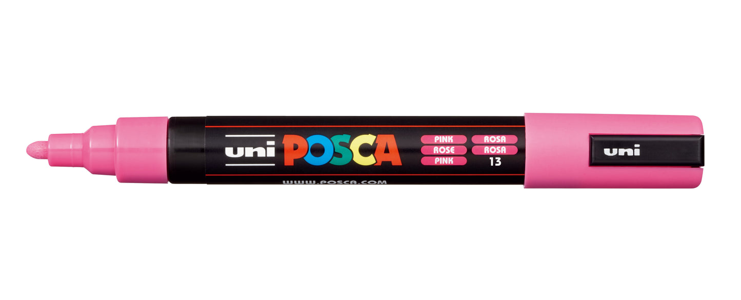 Uni Posca Paint Marker Medium, 1.8 - 2.5mm Bullet Tip - PC-5M