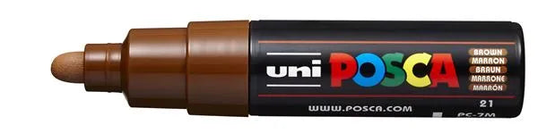Uni Posca Paint Marker Large, 4.5 - 5.5mm Bullet Tip - PC-7M