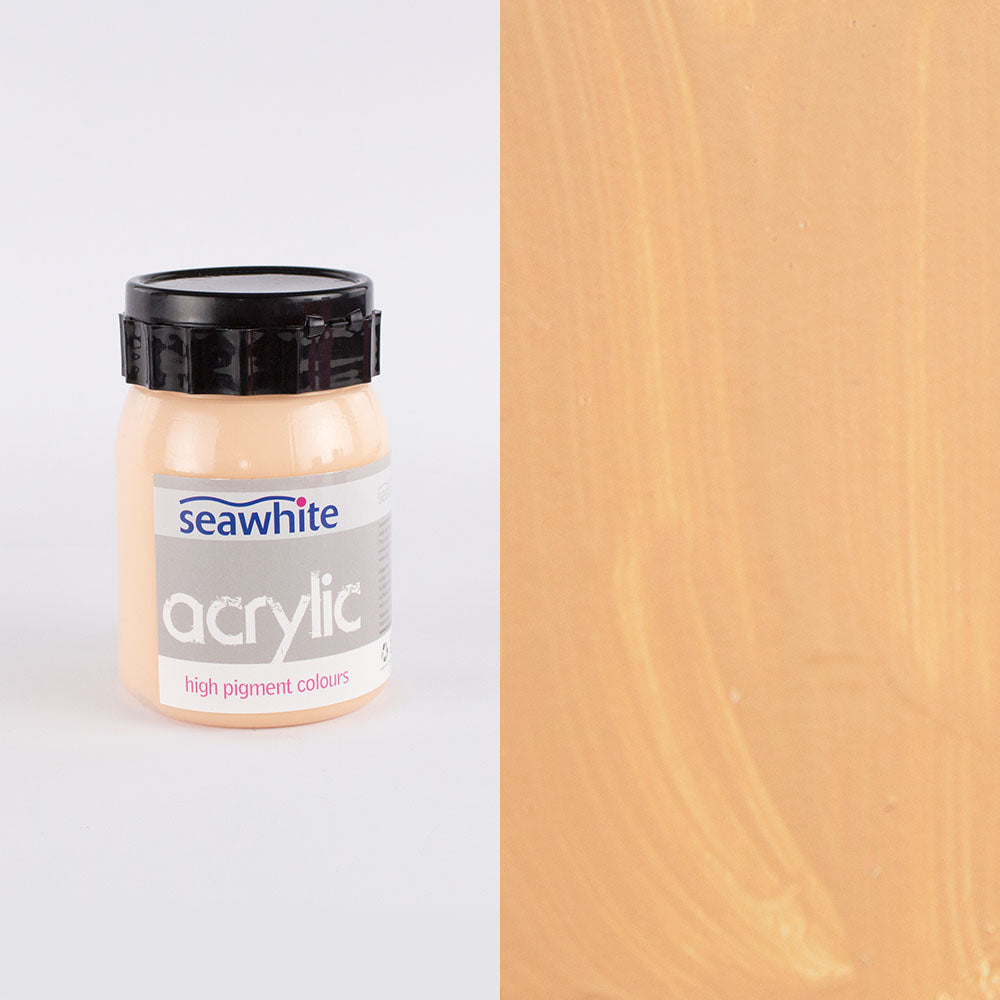 Seawhite Acrylic Colour, 500mL bottle