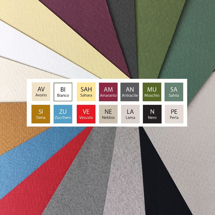 Ingres Tiziano Paper, Individual Colours