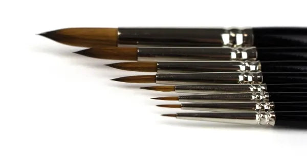 Vegan Synthetic Kolinsky Sable Brushes