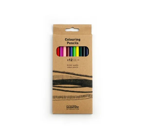 Seawhite Coloured Pencils - Kraft Box