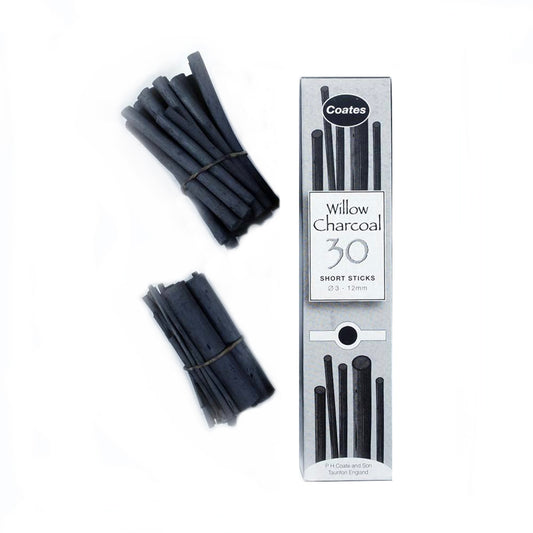Willow Charcoal Sticks, Short