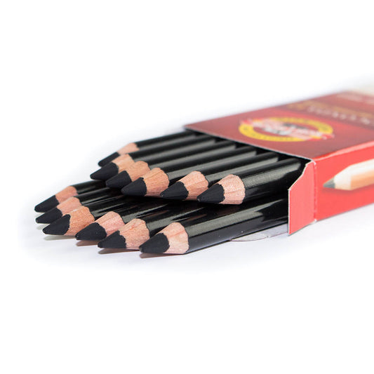 Koh-I-Nor Charcoal Pencils, Box of 12