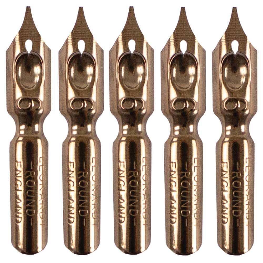 Drawing Nibs, Roundhand, Pack of 5