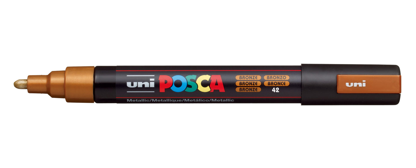 Uni Posca Paint Marker Medium, 1.8 - 2.5mm Bullet Tip - PC-5M