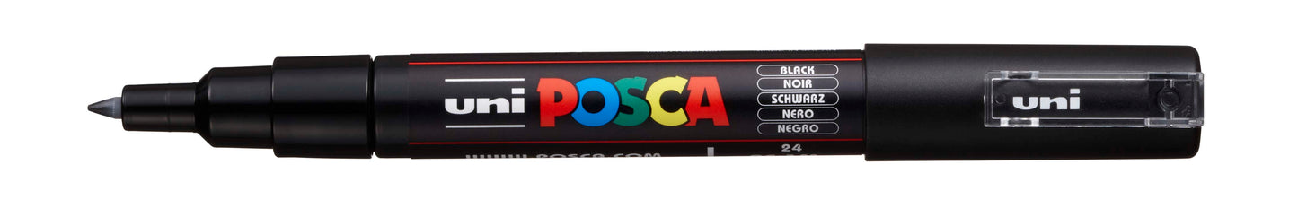 Uni Posca Paint Marker Extra Fine, 0.7 Bullet Tip - PC-1M