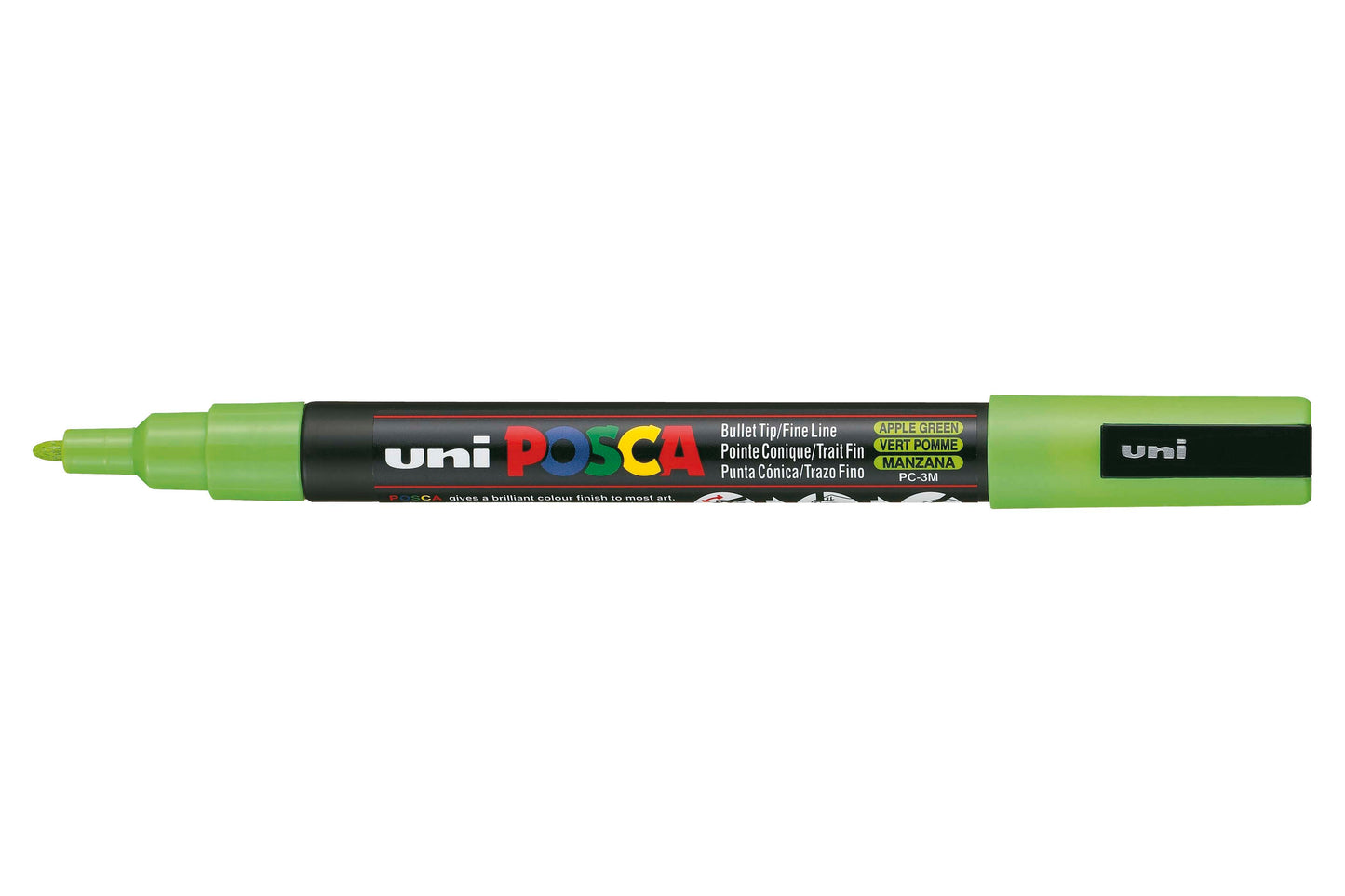 Uni Posca Paint Marker Fine, 0.9 - 1.3mm Bullet Tip - PC-3M