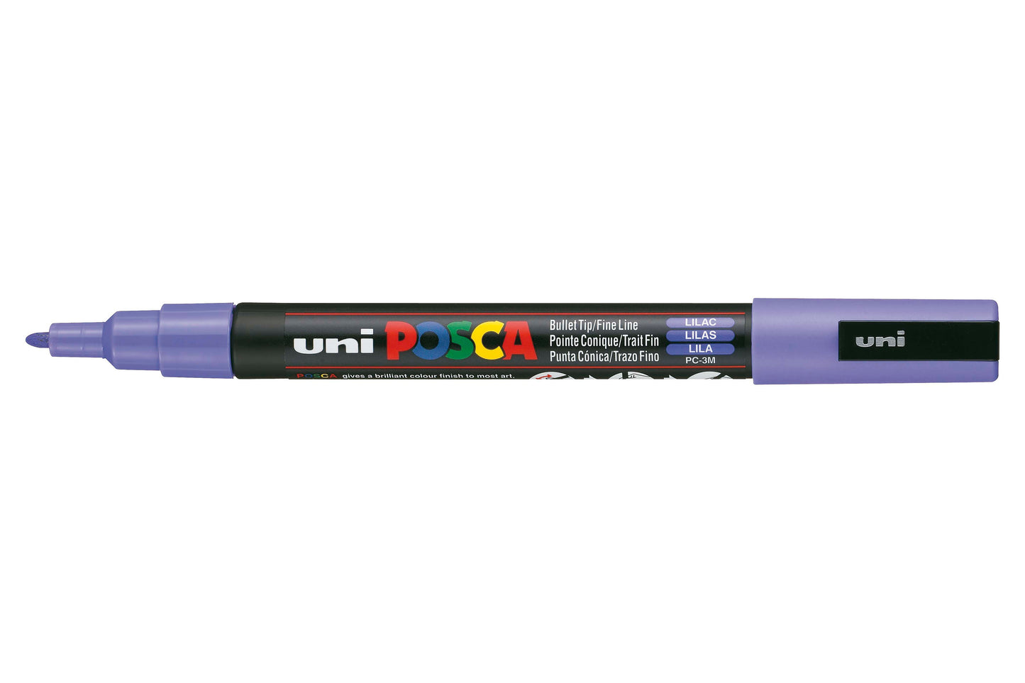 Uni Posca Paint Marker Fine, 0.9 - 1.3mm Bullet Tip - PC-3M