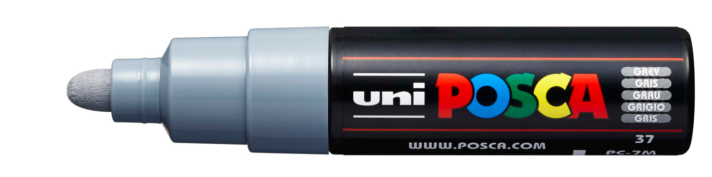 Uni Posca Paint Marker Large, 4.5 - 5.5mm Bullet Tip - PC-7M