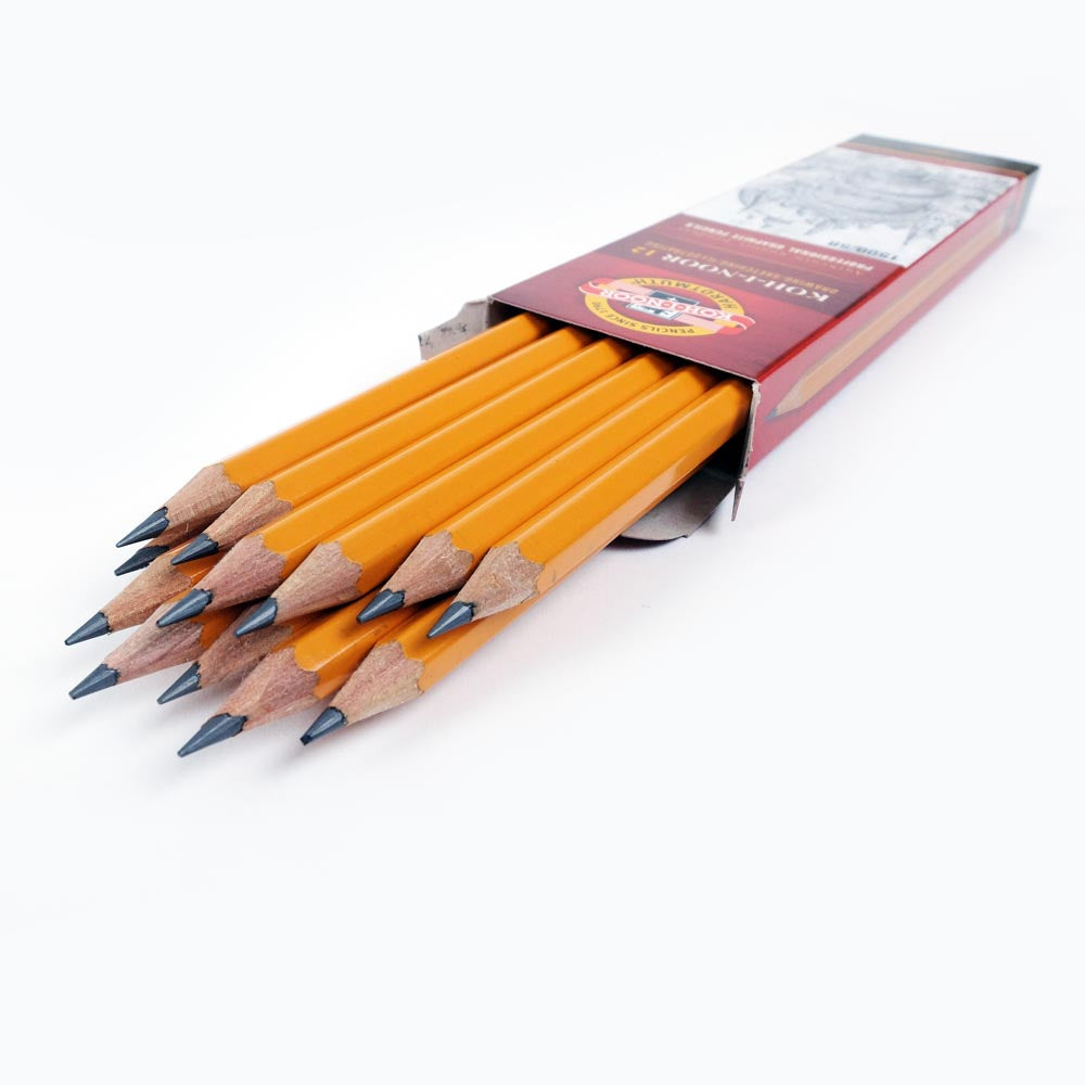 Koh-I-Noor Drawing Pencils, Individual Box of 12