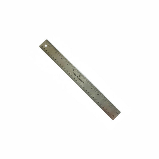30cm Stainless Steel Cork-Backed Ruler