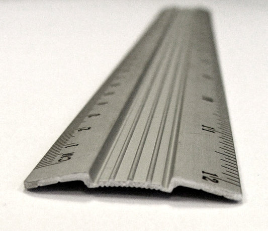30cm Aluminium Ruler