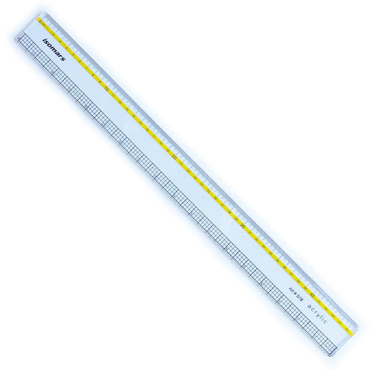 45cm Acrylic Ruler