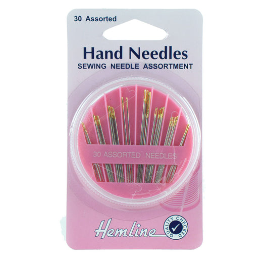 Hand Sewing Needle Assortment - 30 pack