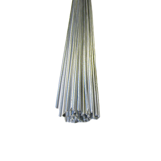Aluminium Wire, 3.2mm, 1m long pieces, Box of 50