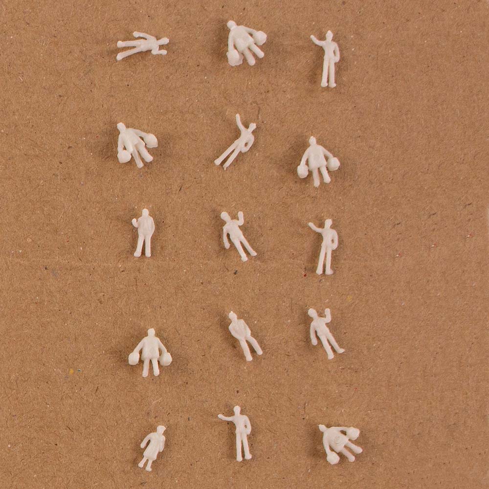 Scale Model Figures, Pack of 100