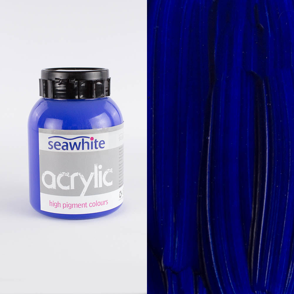 Seawhite Acrylic Colour, 1000mL bottle