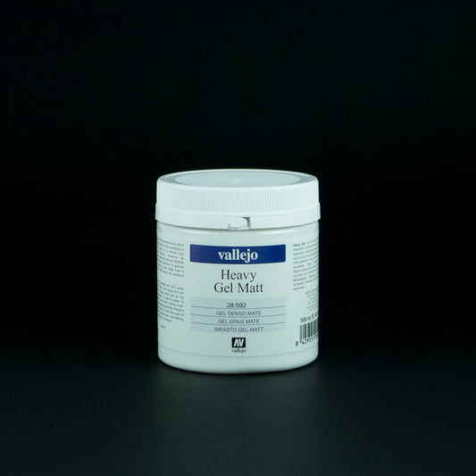 Acrylic Heavy Gel Matt Medium, 500mL