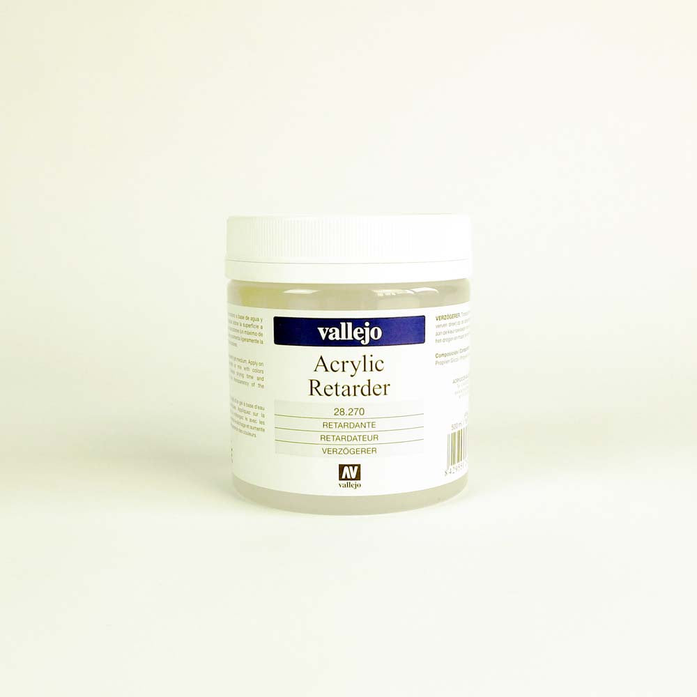 Vallejo Acrylic Paint Retarder 500ml 