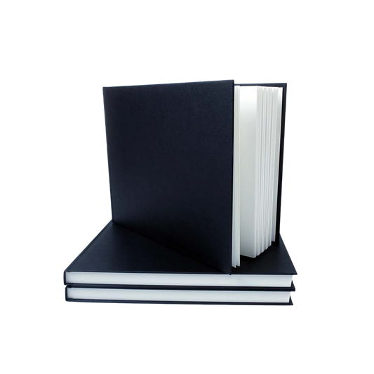 Popular Size Black Cloth Hardback Sketchbook
