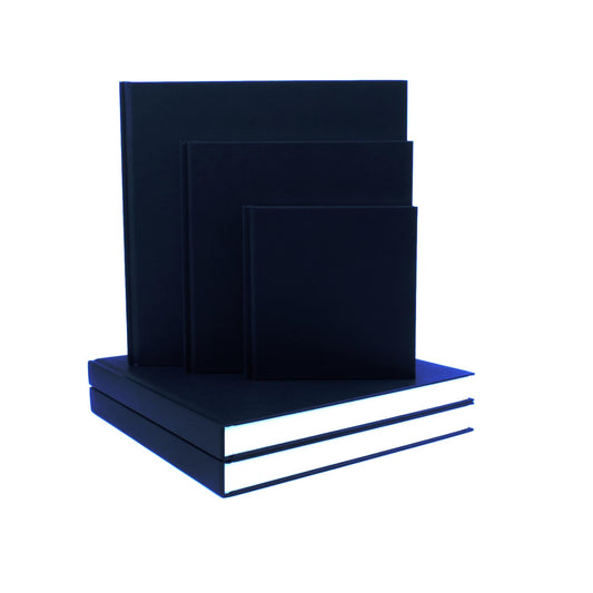 Square & Chunky Black Cloth Hardback Sketchbook